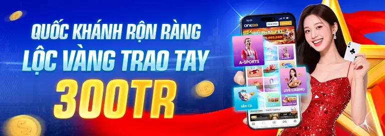 Banner khuyến mãi slot game 188cm nổ hũ